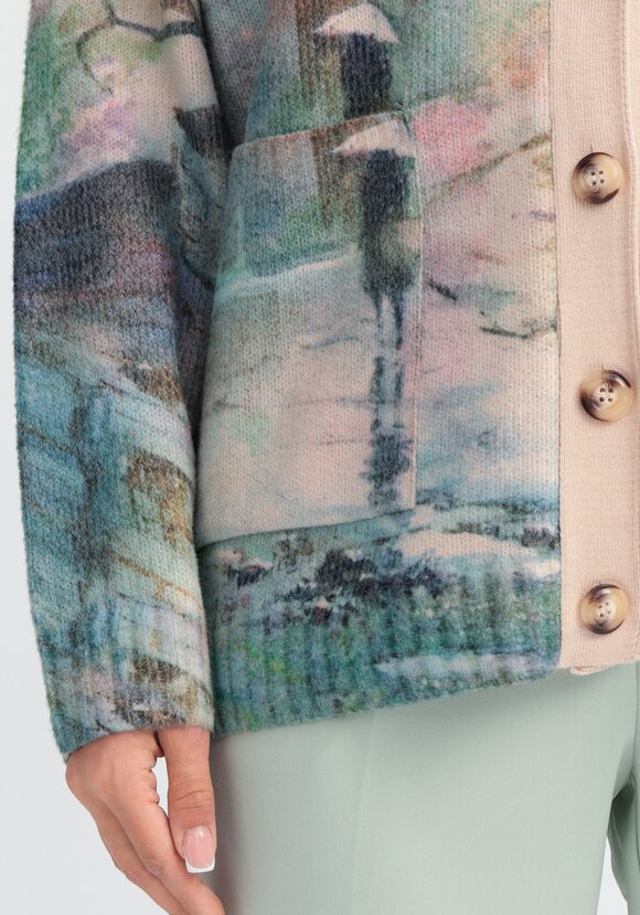 Кардиган на пуговицах Вивьен шир.  580, рис. 11