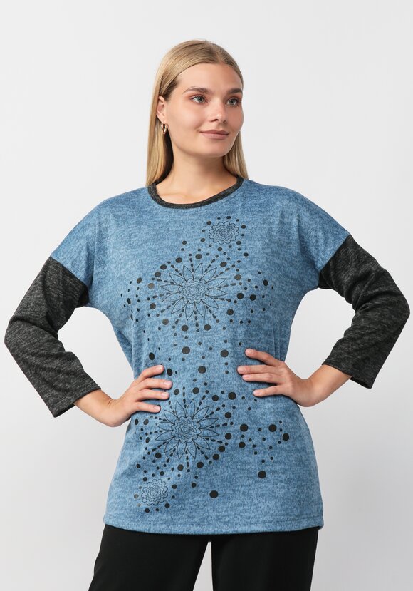 Лонгслив Альфа шир.  580, рис. 25