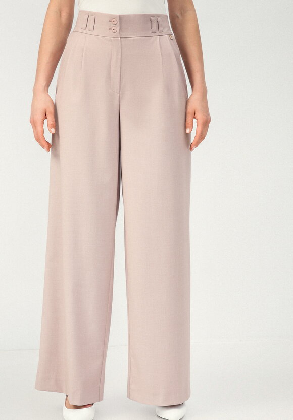 Брюки палаццо с карманами шир.  580, рис. 4