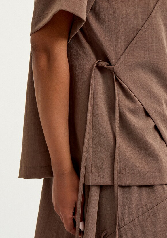 Блуза  свободного кроя шир.  580, рис. 6