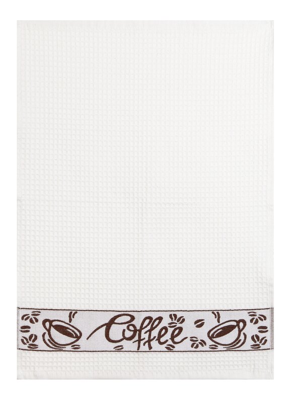 Полотенце вафельное с вышивкой, 6 шт. шир.  580, рис. 6