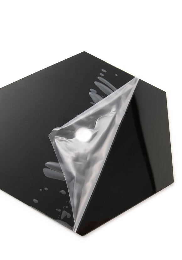 Часы настенные 3D Соты шир.  580, рис. 8