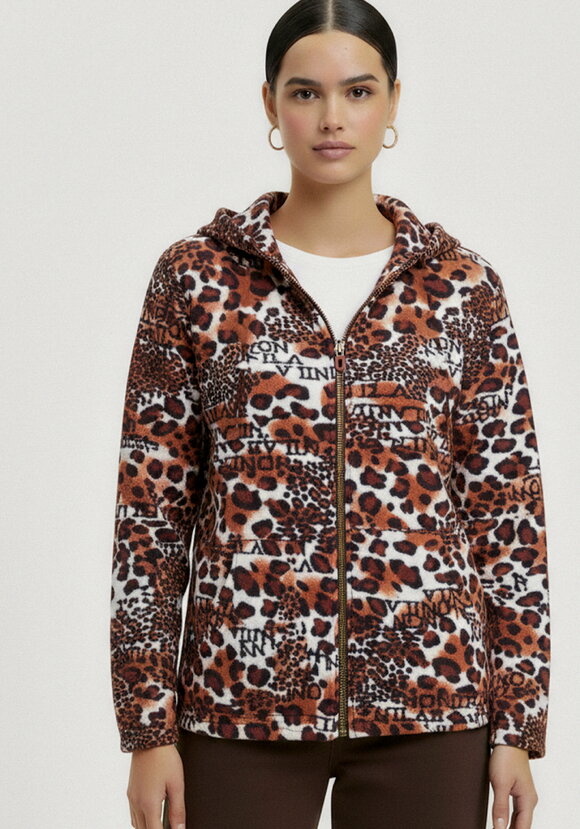 Толстовка из принтованного флиса шир.  580, рис. 31