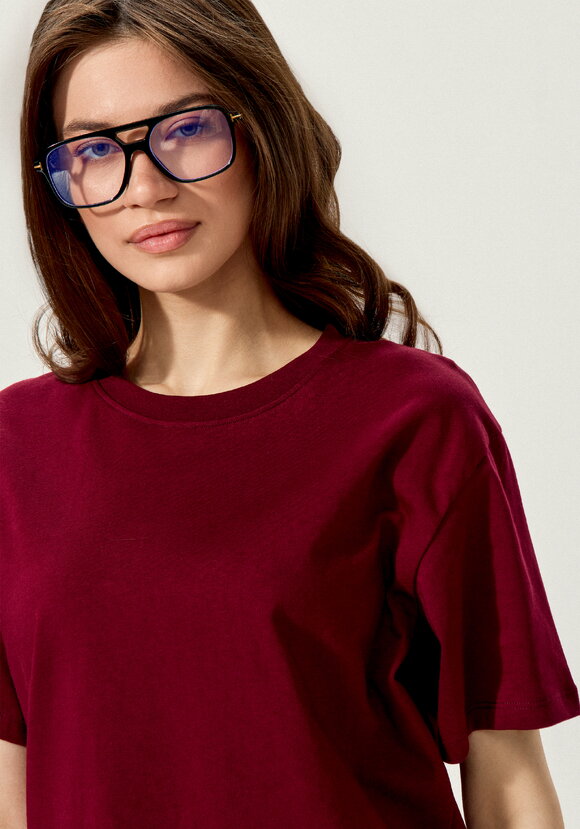 Футболка оверсайз базовая шир.  580, рис. 45