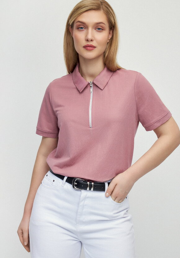 Поло на молнии Жанна шир.  580, рис. 25