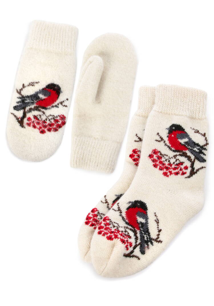 Комплект: носки и варежки Туана шир.  750, рис. 1