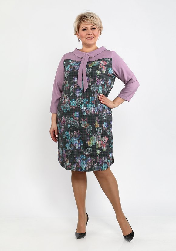 Платье Элегантный Силуэт шир.  580, рис. 1