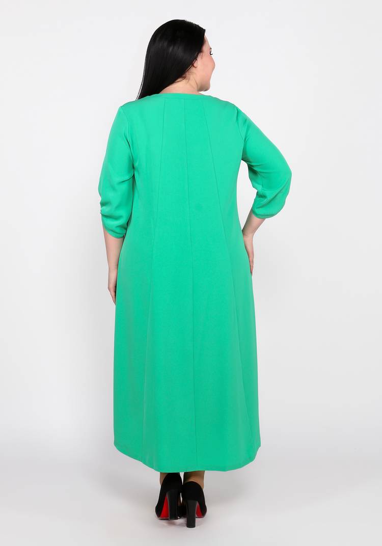 Платье свободного кроя с V-образным вырезом шир.  750, рис. 8