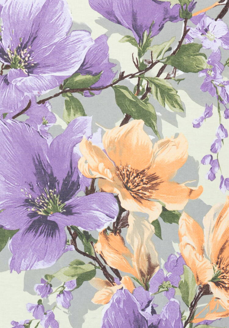 КПБ бязь Цветочная рапсодия шир.  750, рис. 11