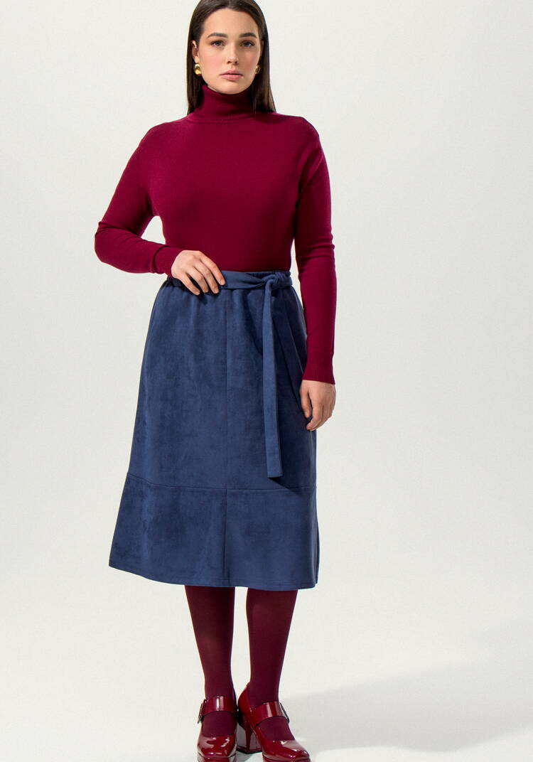 Юбка с клиньями на резинке шир.  750, рис. 15