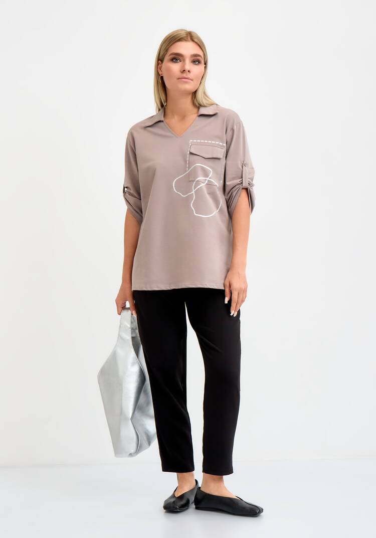 Блуза Чудо шир.  750, рис. 17