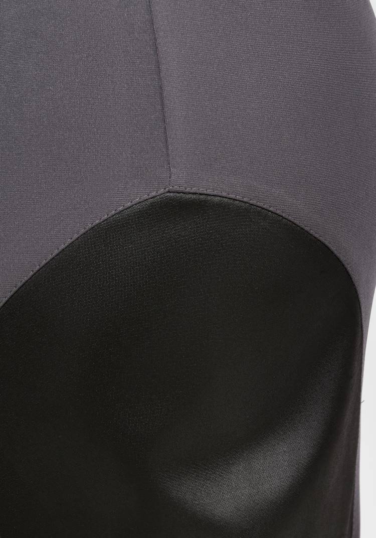 Юбка-карандаш из комбинированной ткани шир.  750, рис. 8