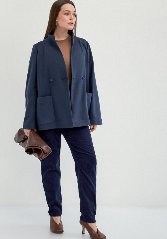 Пальто укороченное шир.  580, рис. 2