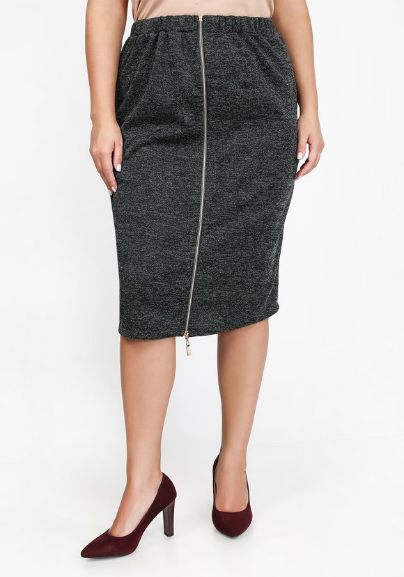 Юбка прямая на молнии шир.  580, рис. 12