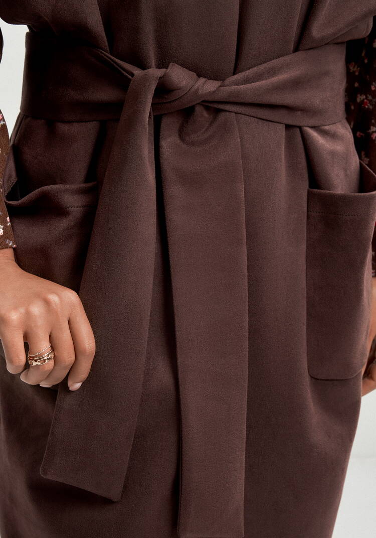 Жилет на запах со спущенным плечом шир.  750, рис. 7