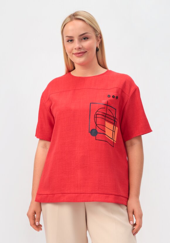 Блуза Николетт шир.  580, рис. 14