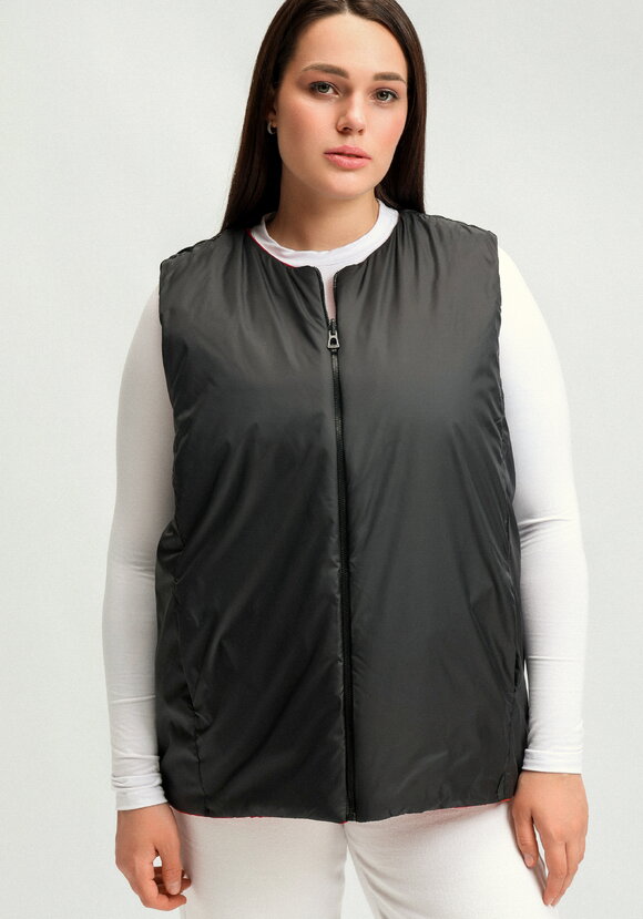 Жилет двухсторонний на молнии шир.  580, рис. 11