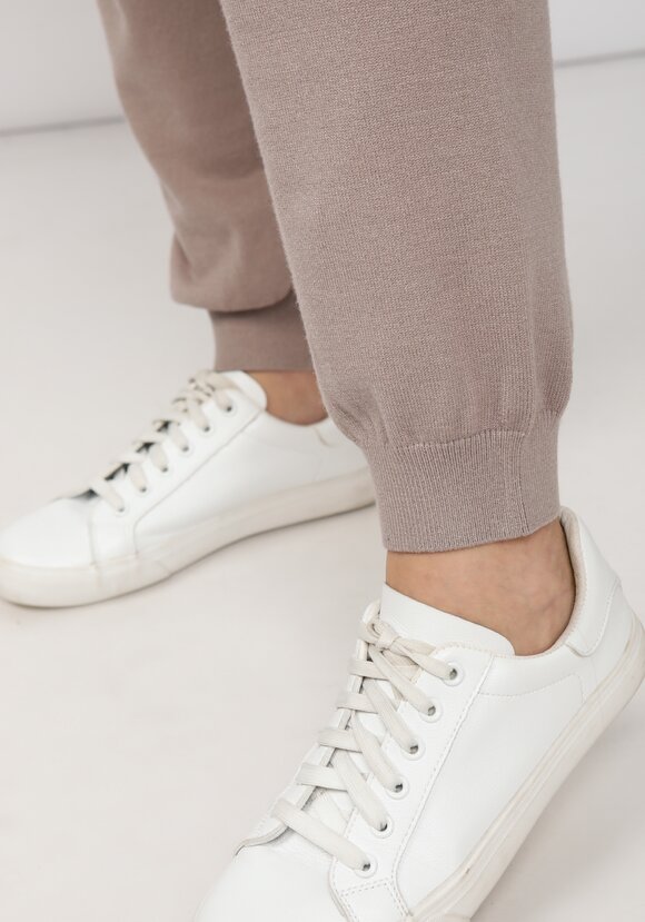 Брюки вязаные с высокой посадкой шир.  580, рис. 13