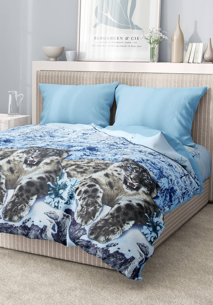 КПБ бязь Снежный барс шир.  750, рис. 3