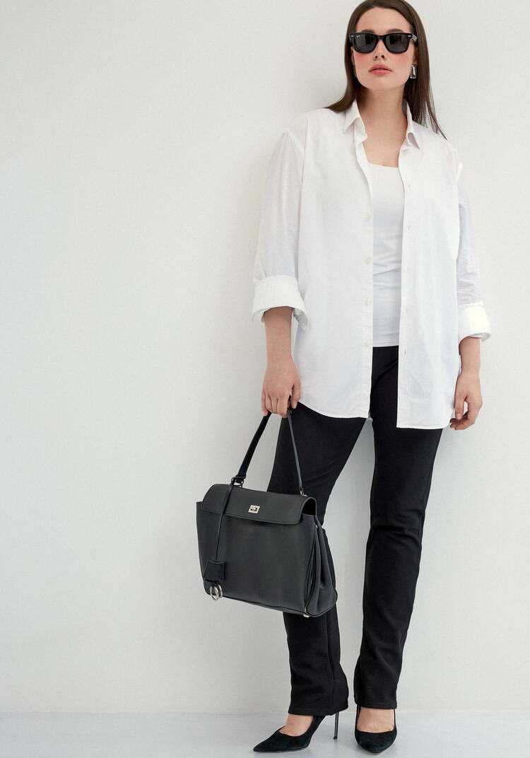 Брюки-утяжка прямые шир.  750, рис. 6