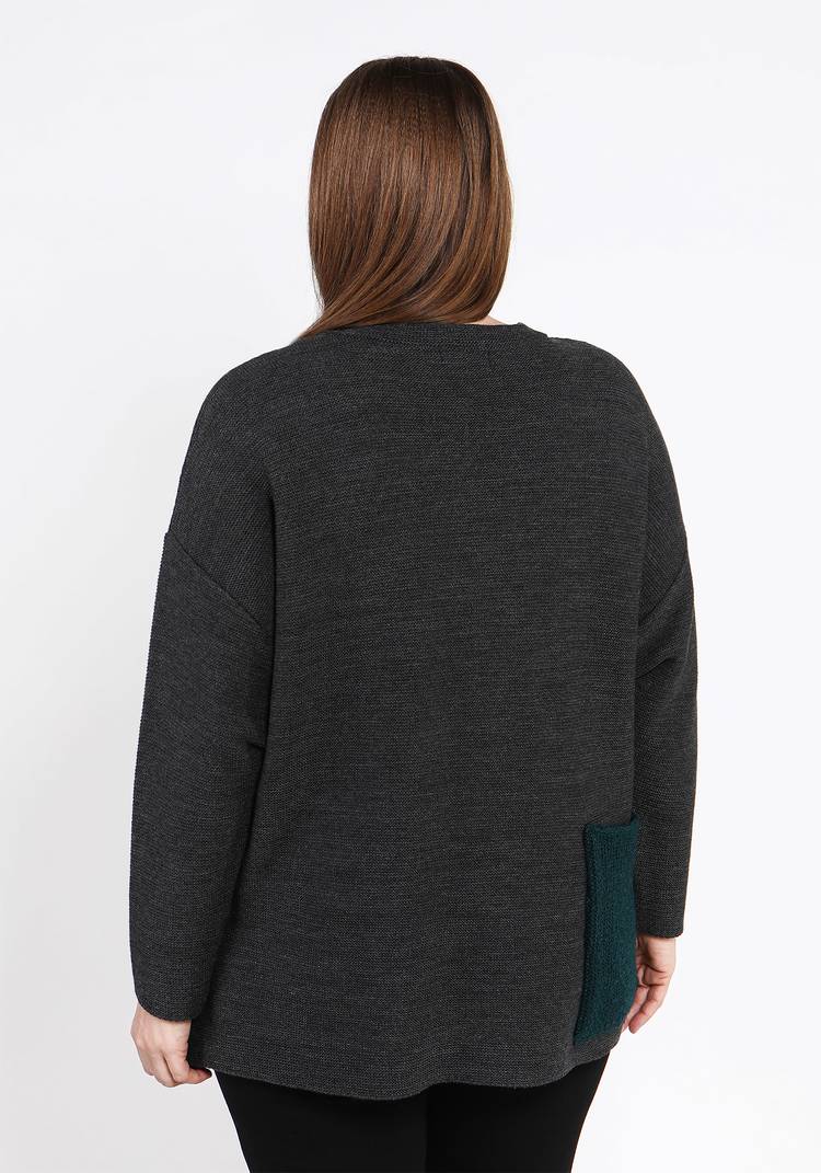 Джемпер Красивая история шир.  750, рис. 7