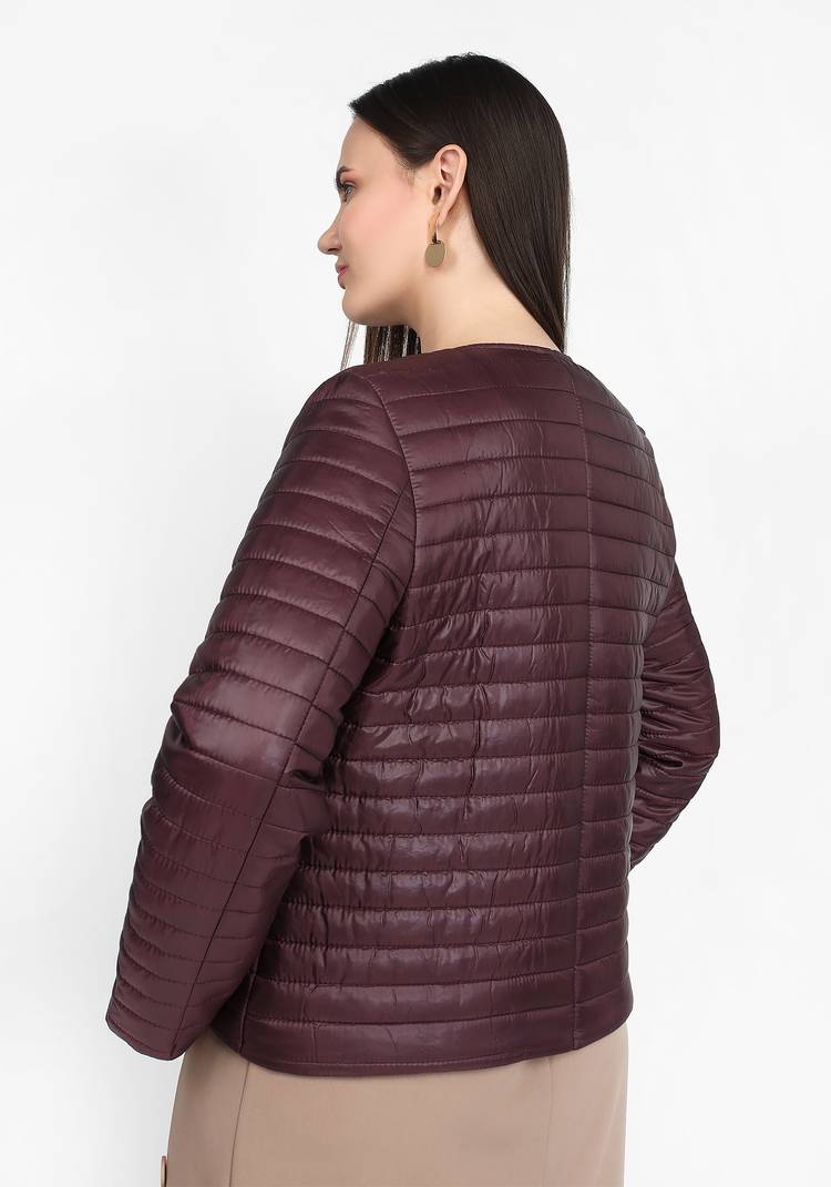 Куртка с карманами и горизонтальной стежкой шир.  750, рис. 6