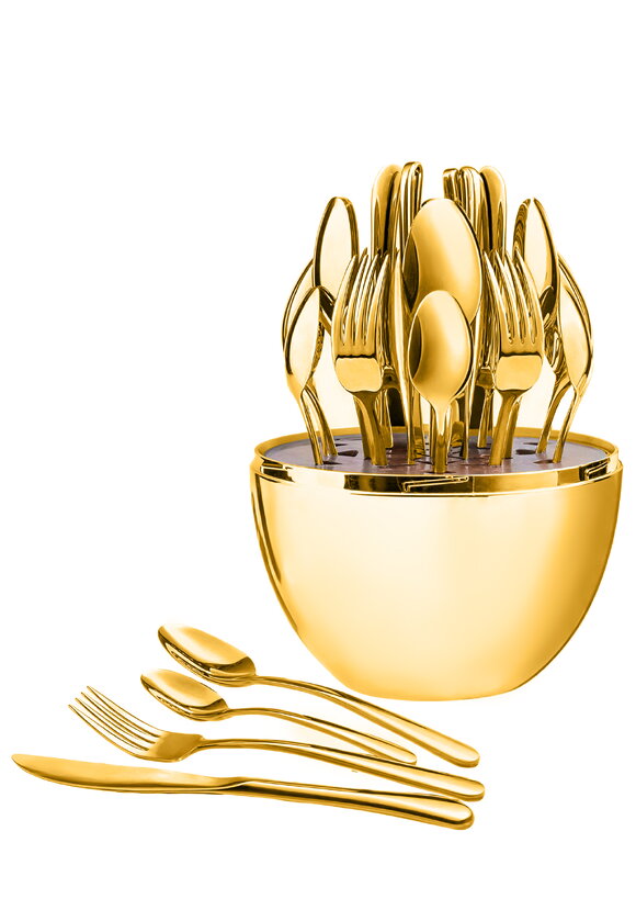 Набор столовых приборов Рококо, 24 предмета шир.  580, рис. 1