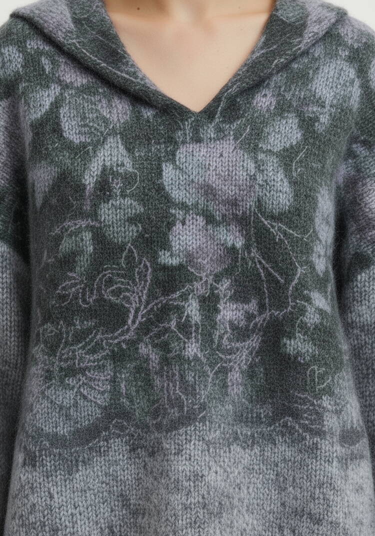 Джемпер Райский сад шир.  750, рис. 5