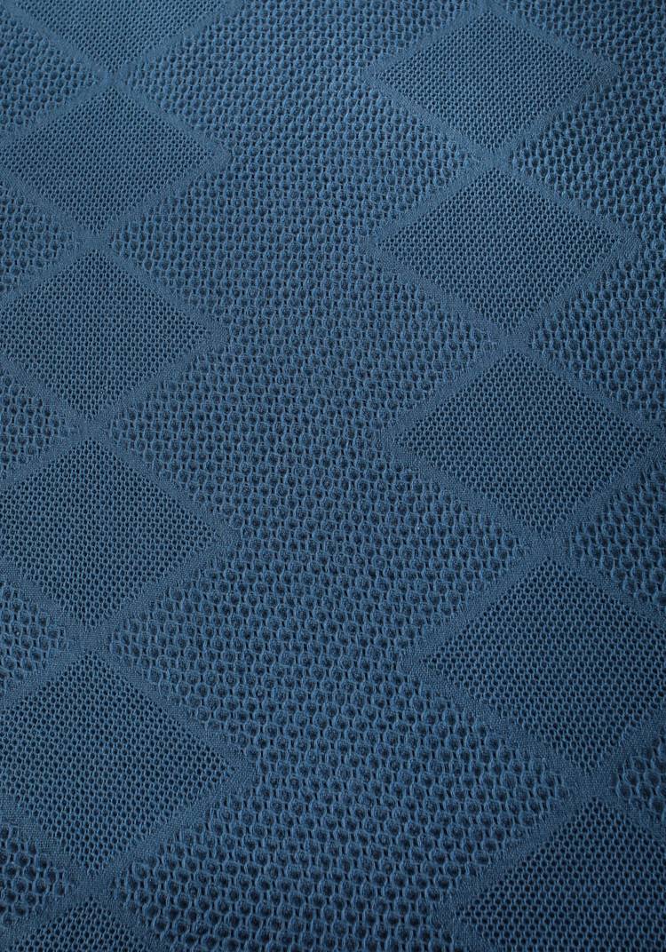 Покрывало-плед из хлопка с бахромой Айшель шир.  750, рис. 4