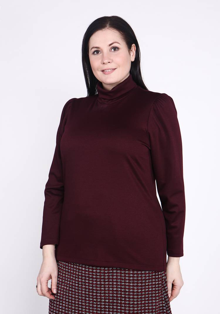 Водолазка базовая прямого кроя шир.  750, рис. 7