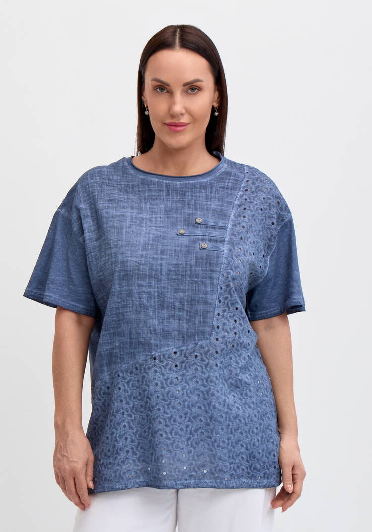 Блуза Инесса шир.  750, рис. 4