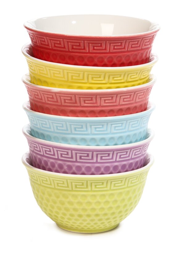 Набор салатников из фарфора, 6 шт. шир.  580, рис. 2