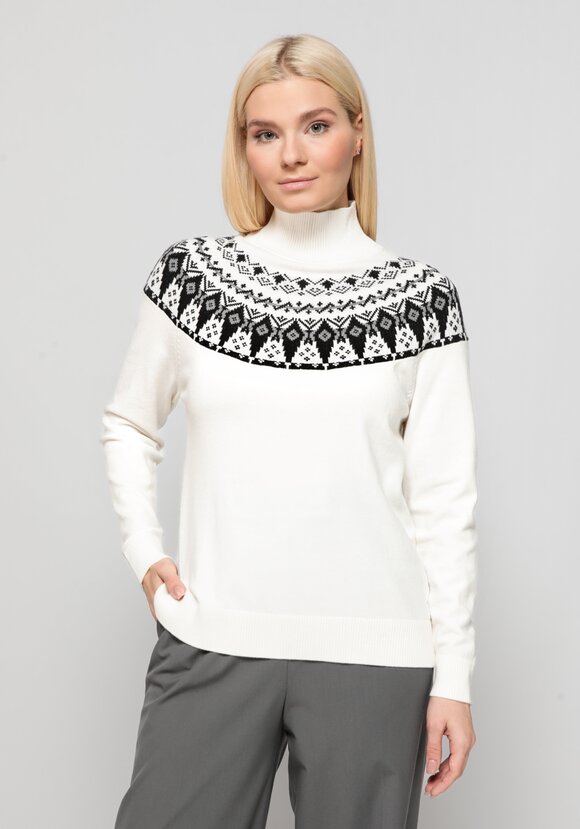 Джемпер с орнаментом на груди шир.  580, рис. 4