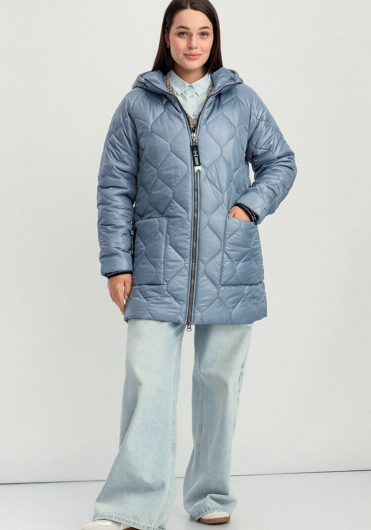 Куртка на молнии с капюшоном Милана шир.  750, рис. 21