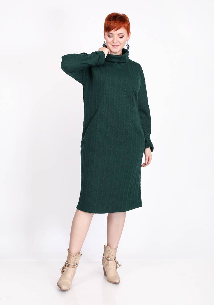 Платье свободного силуэта с воротником шир.  750, рис. 6