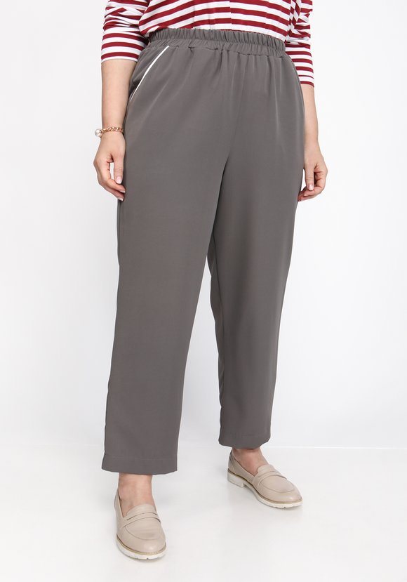 Брюки-бананы свободные шир.  580, рис. 9