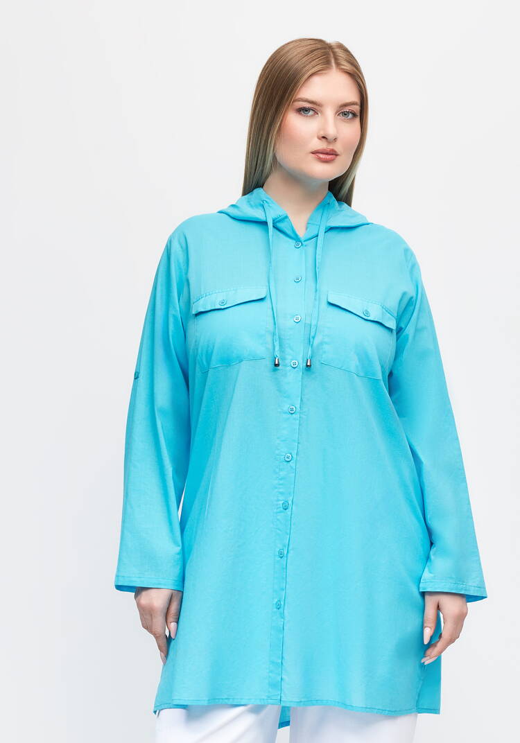 Удлиненная рубашка Калифорния шир.  750, рис. 10