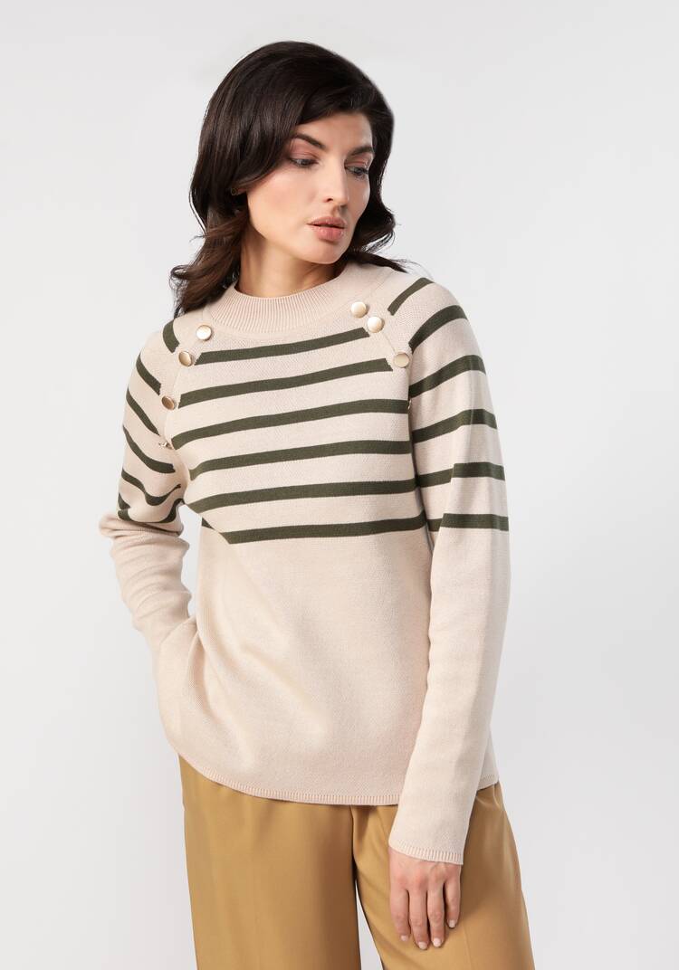 Джемпер-тельняшка в полоску шир.  750, рис. 25