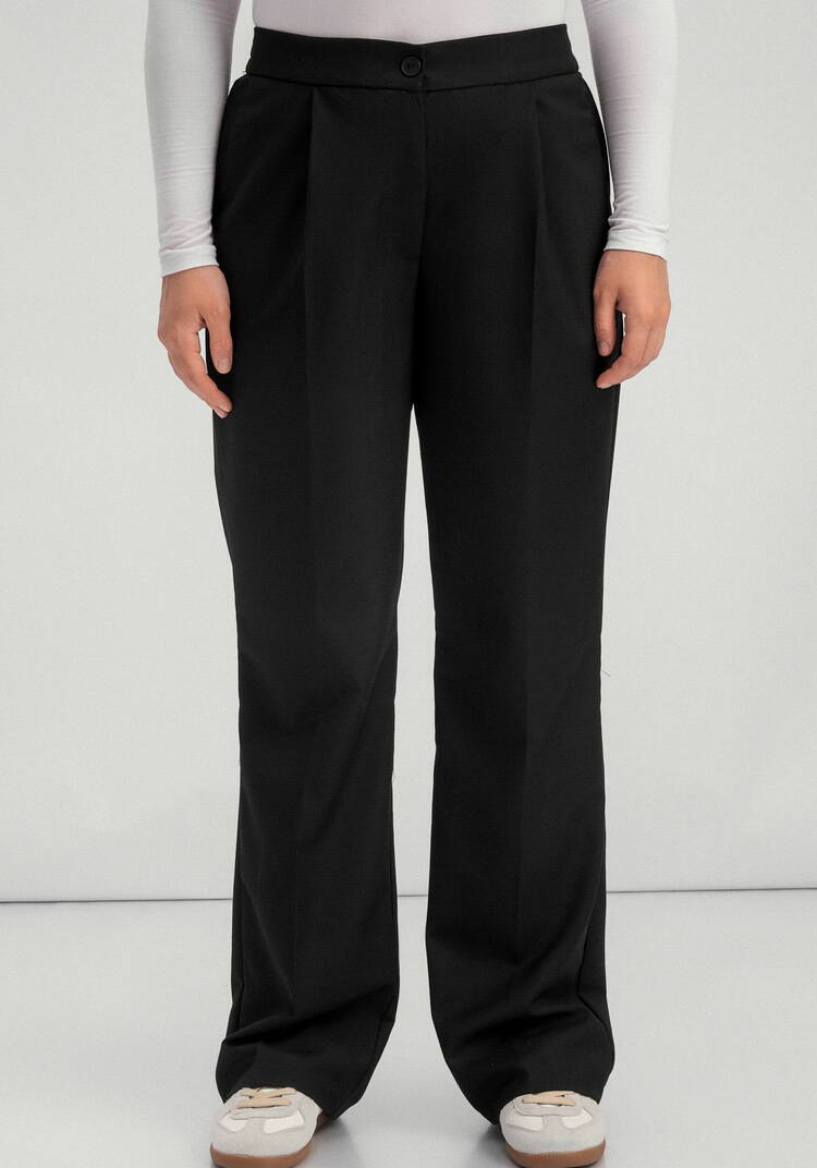 Брюки со стрелками и резинкой по поясу шир.  750, рис. 11