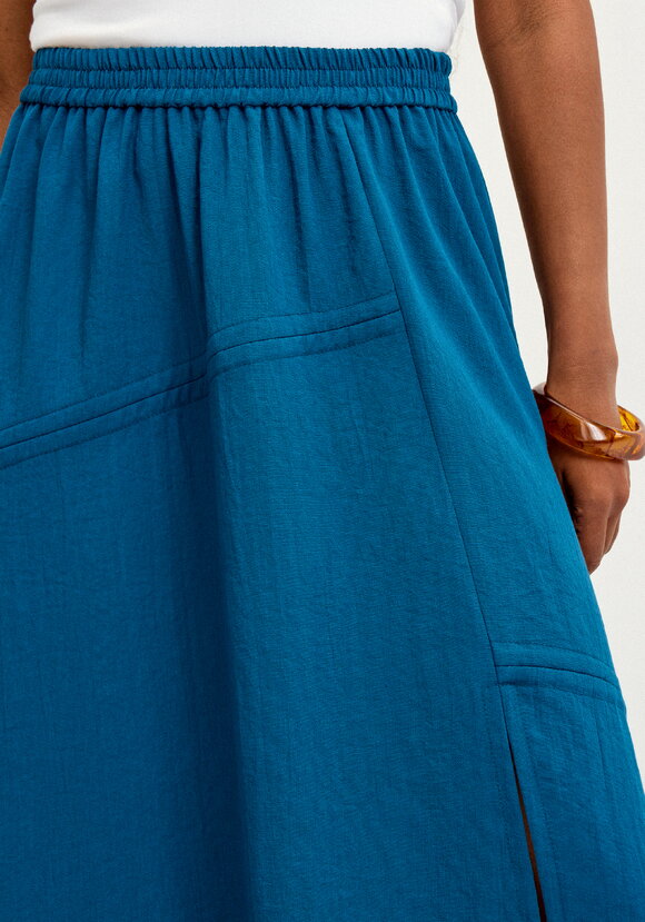 Юбка с декоративной сборкой шир.  580, рис. 13