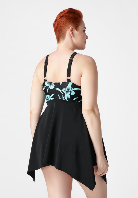 Купальник раздельный: шорты + топ шир.  580, рис. 14