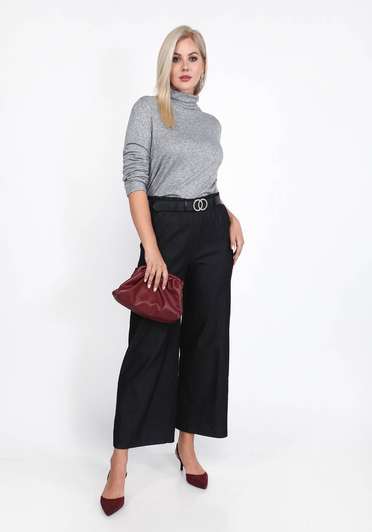 Водолазка полуприталенного силуэта шир.  750, рис. 3