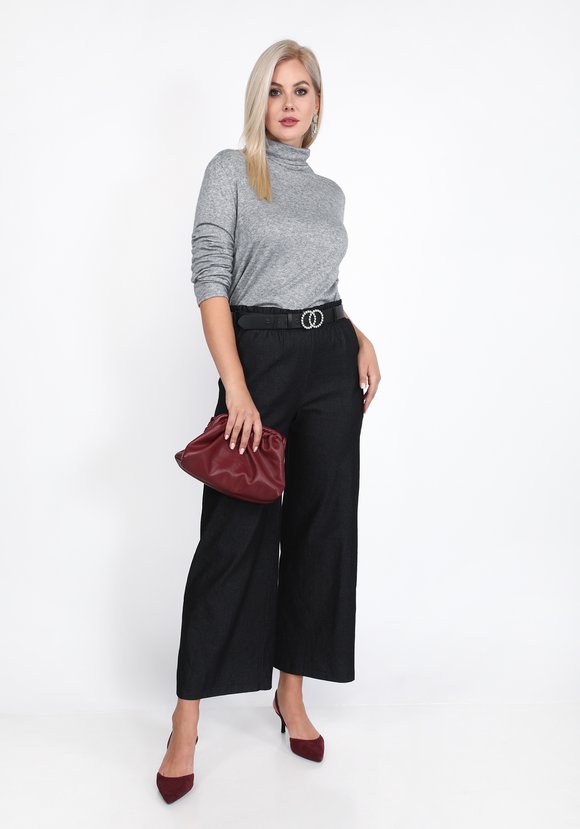 Водолазка полуприталенного силуэта шир.  580, рис. 3