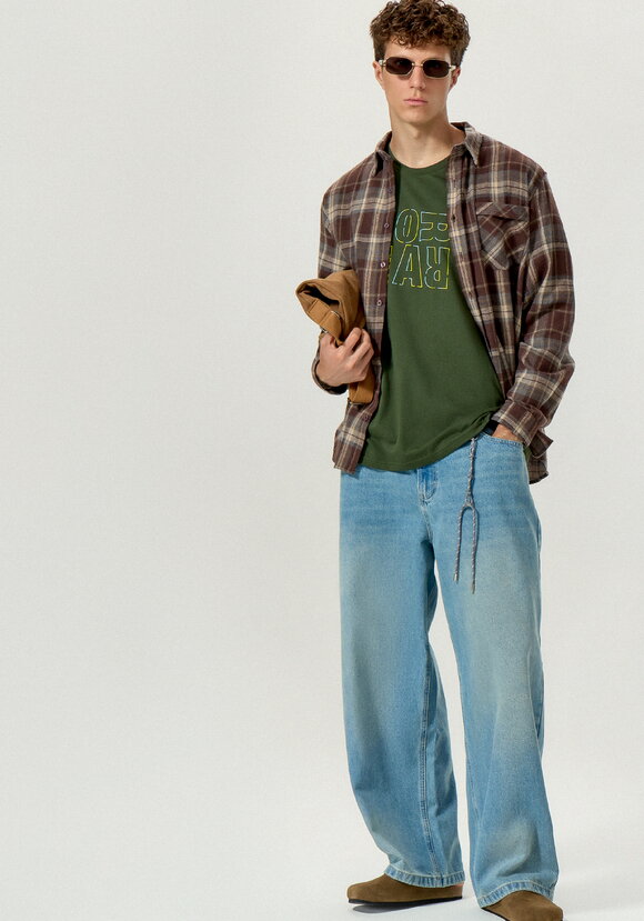 Комплект футболок с лаконичным принтом, 2 шт. шир.  580, рис. 28