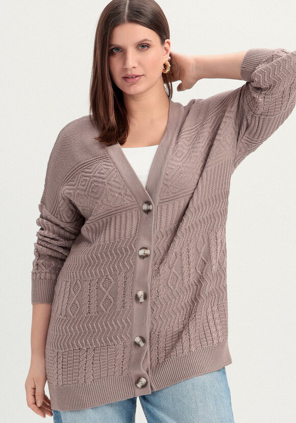 Кардиган с эклектичным узором шир.  580, рис. 13