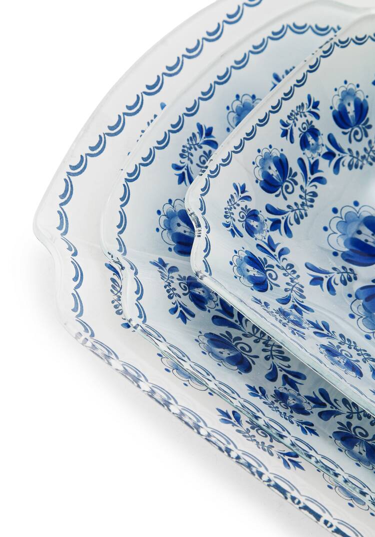 Набор салатников из стекла, 3 шт. шир.  750, рис. 33