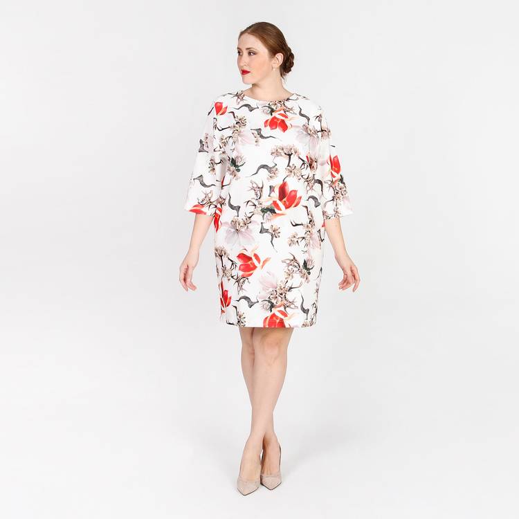 Платье-миди со свободными рукавами шир.  750, рис. 8