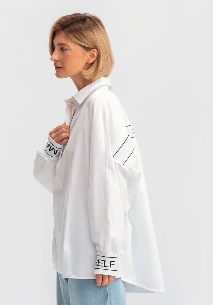 Рубашка с принтом на спине и рукавах шир.  750, рис. 10