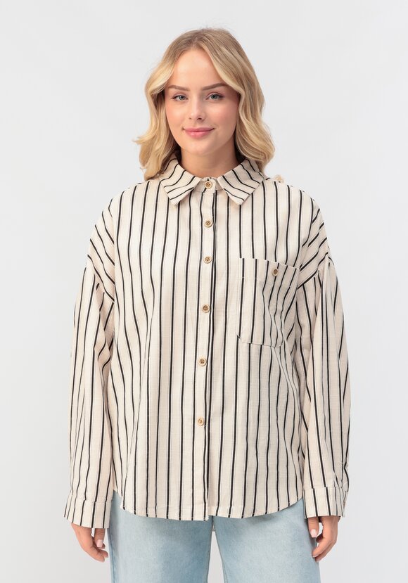 Рубашка Гвен в полоску шир.  580, рис. 12