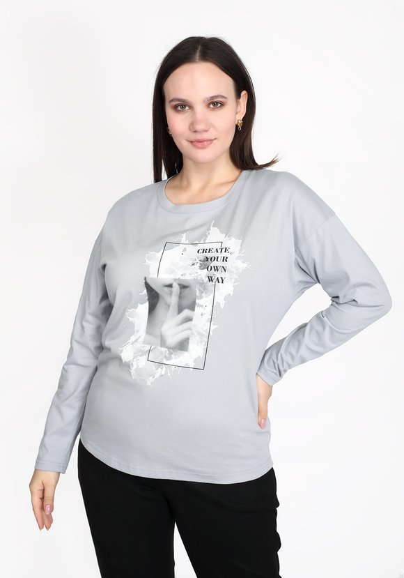 Лонгслив Шёпот сердца шир.  580, рис. 9